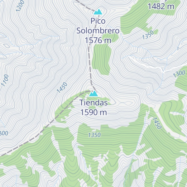 Map of Tiendas