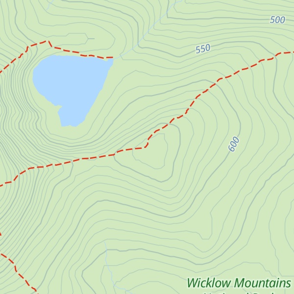 Map of Tonelagee NE Top