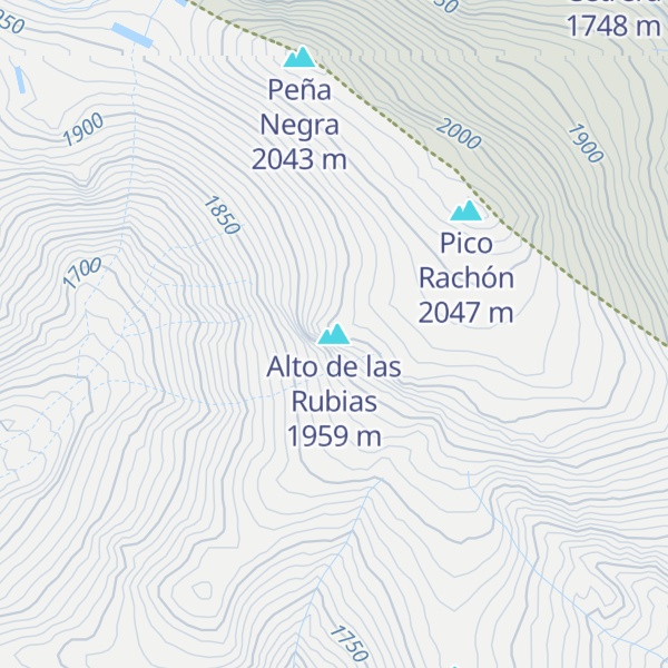 Map of Alto de las Rubias