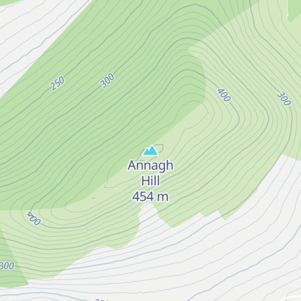 Map of Annagh Hill