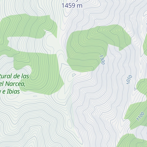 Map of Pico del Malato