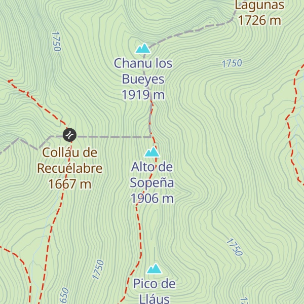 Map of Alto de Sopeña