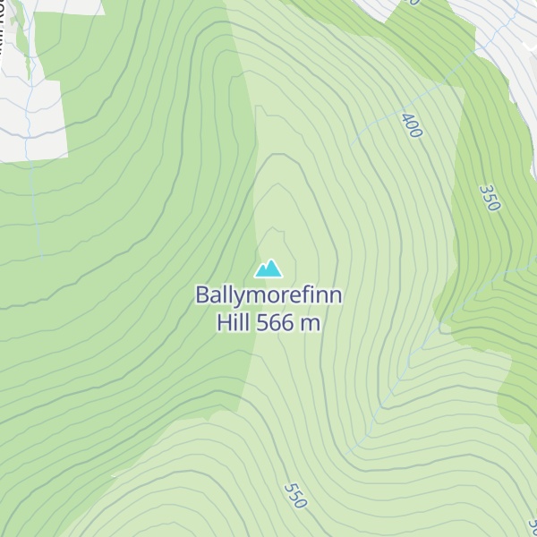 Map of Ballymorefinn Hill