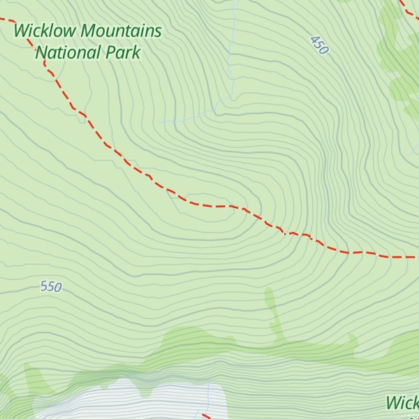 Map of Camaderry South East Top