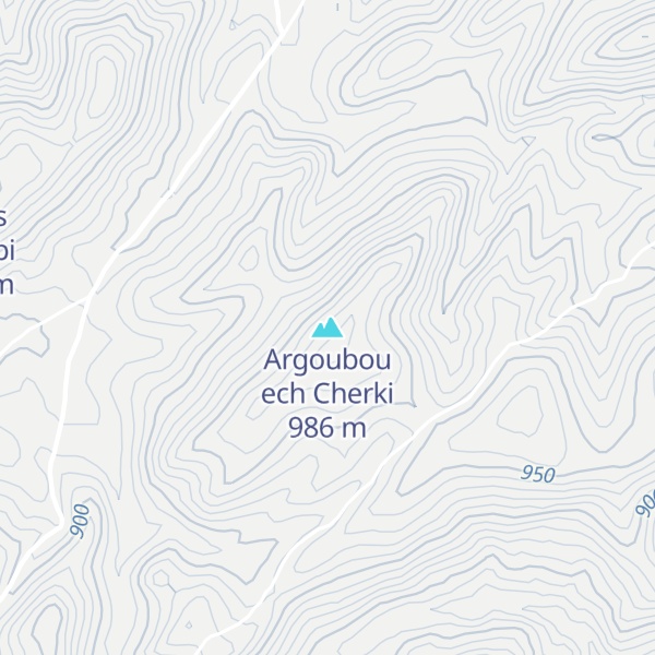 Map of Argoubou ech Cherki