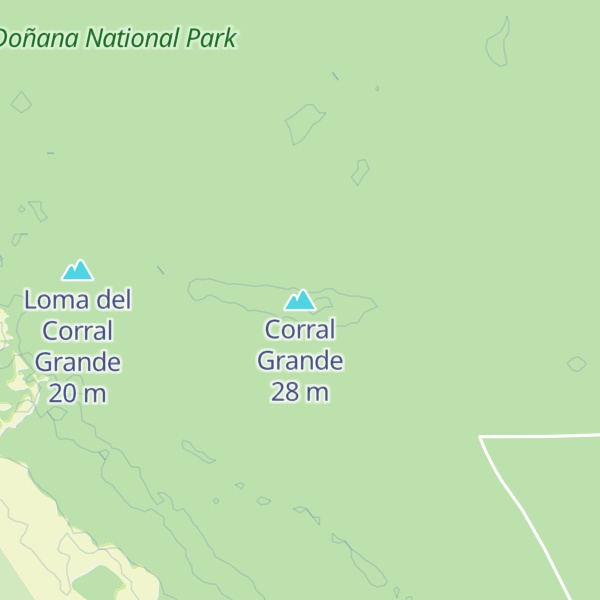 Map of Corral Grande