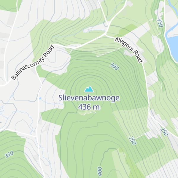 Map of Slievenabawnoge