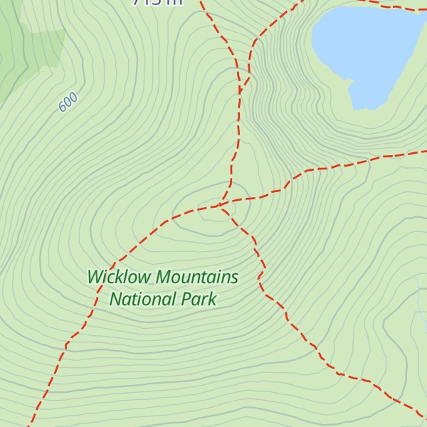 Map of Tonelagee