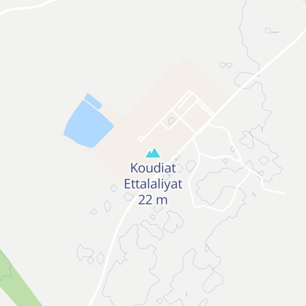 Map of Koudiat Ettalaliyat