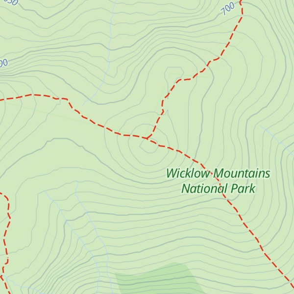 Map of Mullaghcleevaun East Top