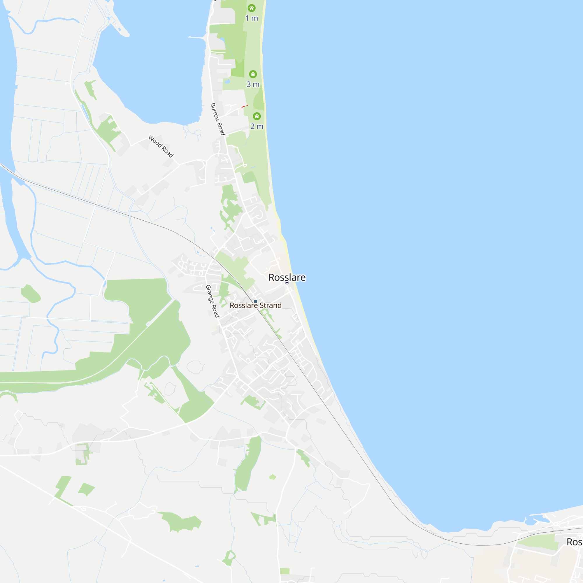 Rosslare Community Information Hub map