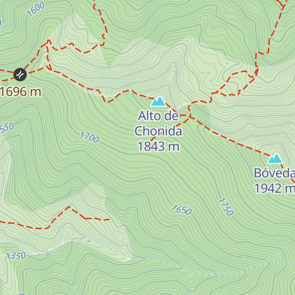 Map of Refugio de Pedrosillo