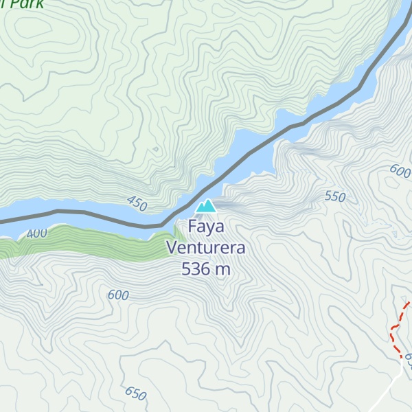 Map of Faya Venturera