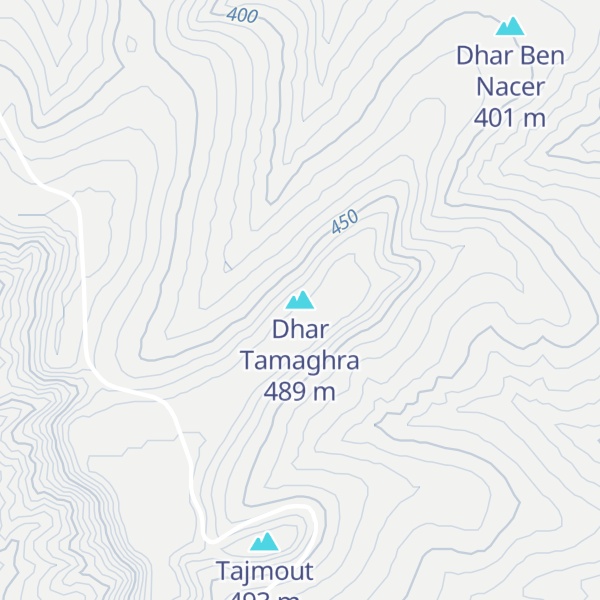 Map of Dhar Tamaghra