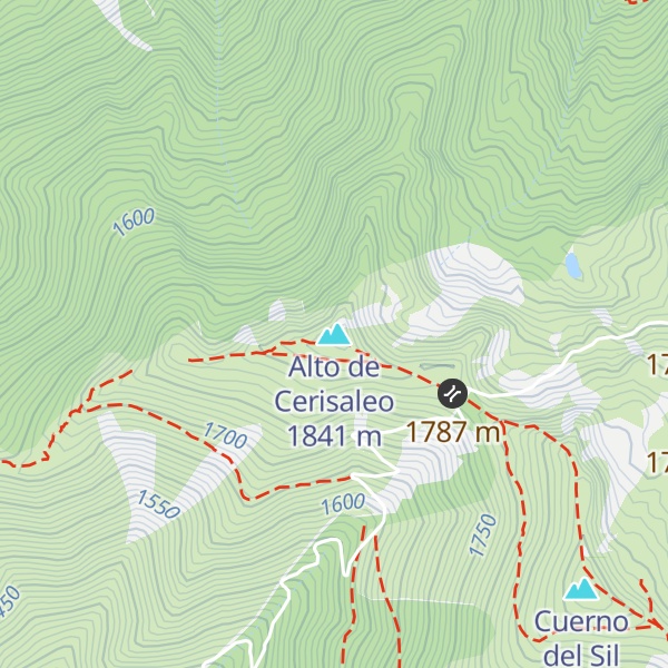 Map of Alto de Cerisaleo