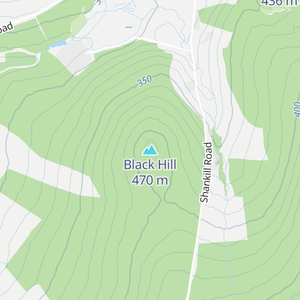 Map of Black Hill