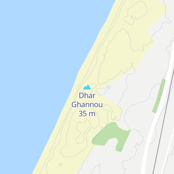 Map of Dhar Ghannou