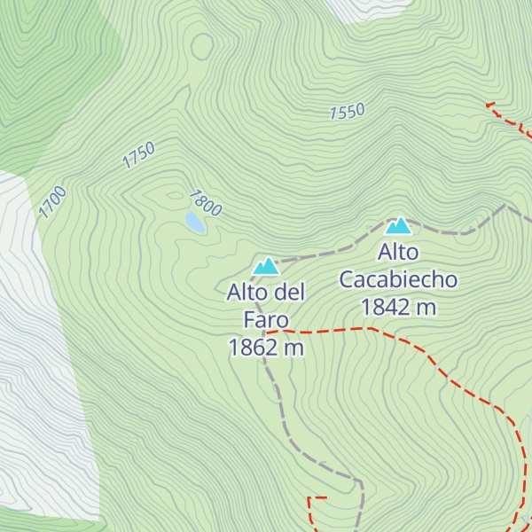 Map of Alto del Faro