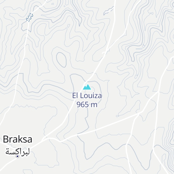 Map of El Louiza