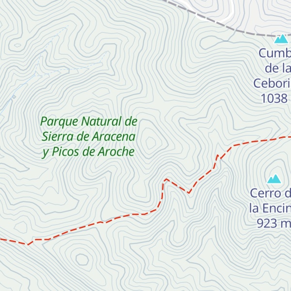 Map of Cerro Milano