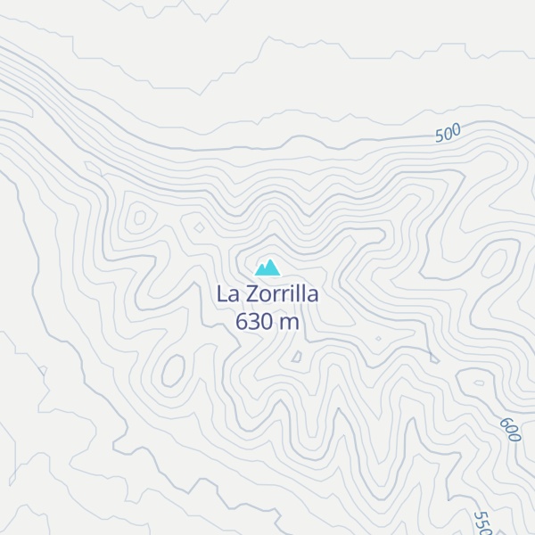 Map of La Zorrilla