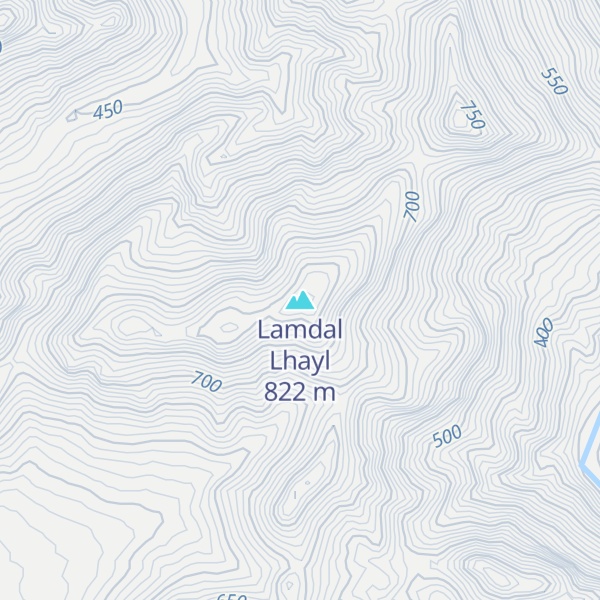 Map of Lamdal Lhayl