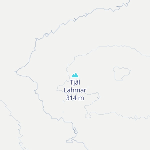 Map of Tjâl Lahmar