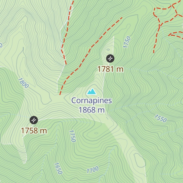 Map of Cornapines