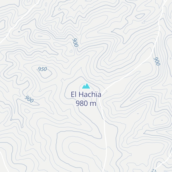 Map of El Hachïa