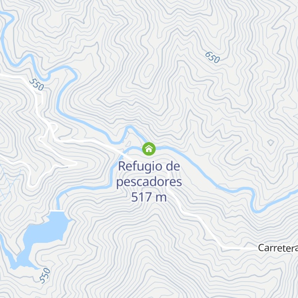 Map of Refugio de pescadores