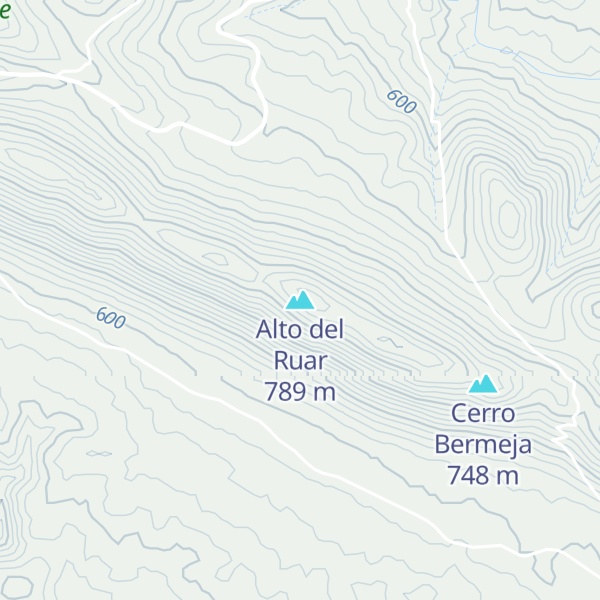 Map of Alto del Ruar