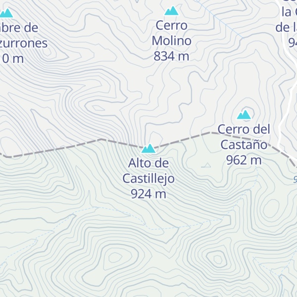 Map of Alto de Castillejo