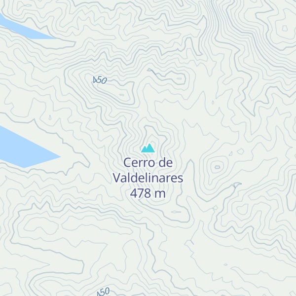 Map of Cerro de Valdelinares