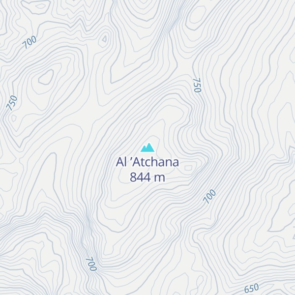 Map of Al ’Atchana