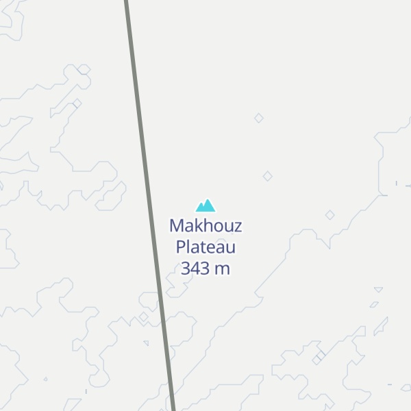 Map of Makhouz Plateau