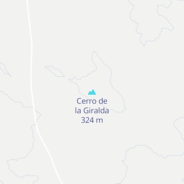Map of Cerro de la Giralda