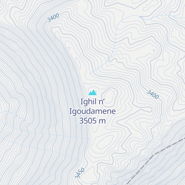 Map of Ighil n’ Igoudamene