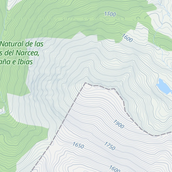 Map of Cueto Arbás