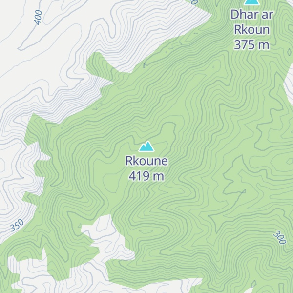 Map of Rkoune