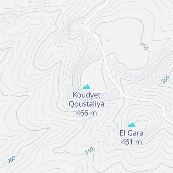 Map of Koudyet Qoustaliya