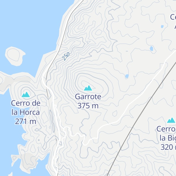 Map of Garrote