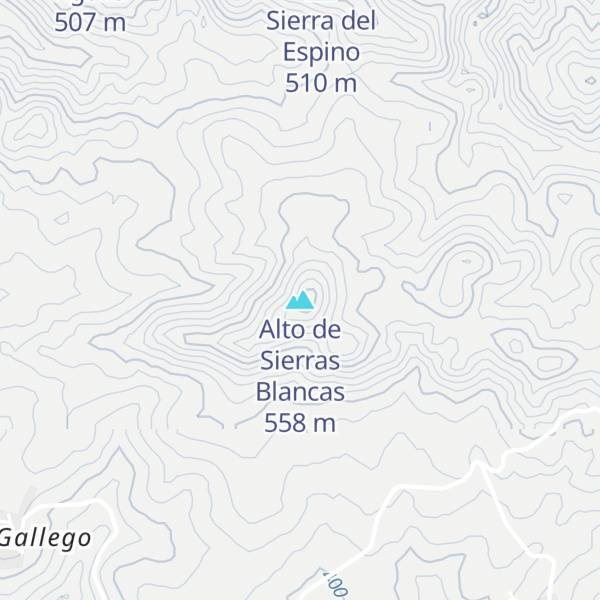 Map of Alto de Sierras Blancas