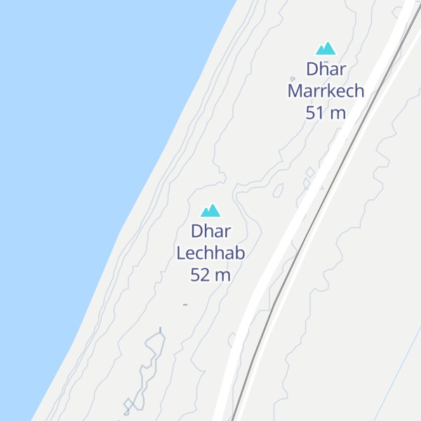 Map of Dhar Lechhab