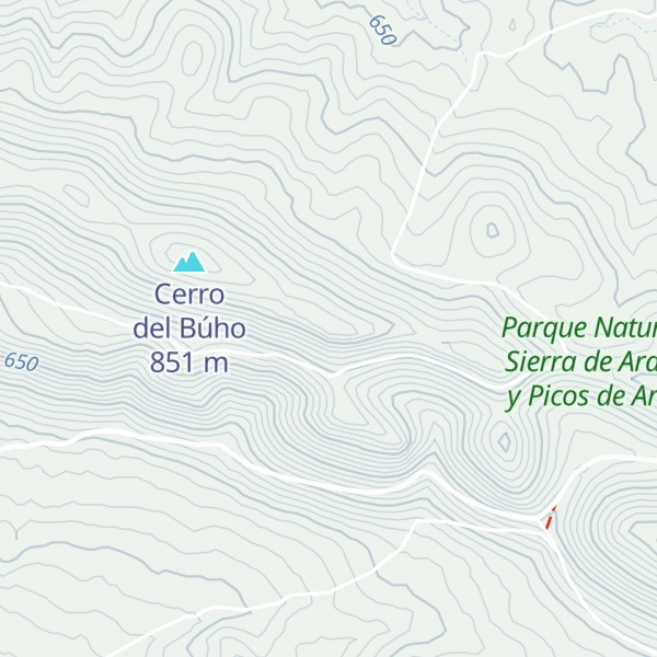 Map of Alto de la Toba