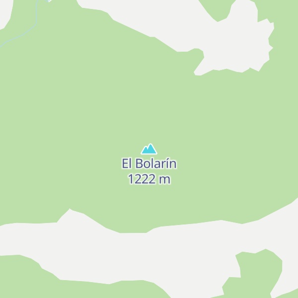 Map of El Bolarín