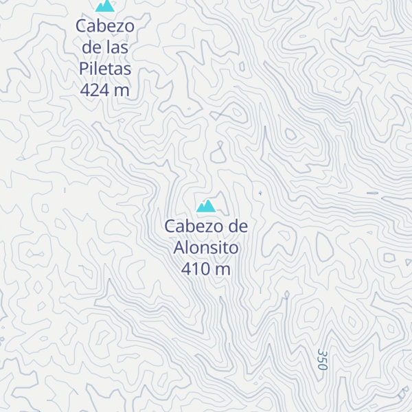 Map of Cabezo de Alonsito
