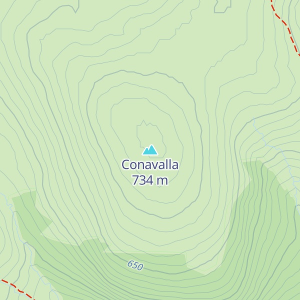 Map of Conavalla