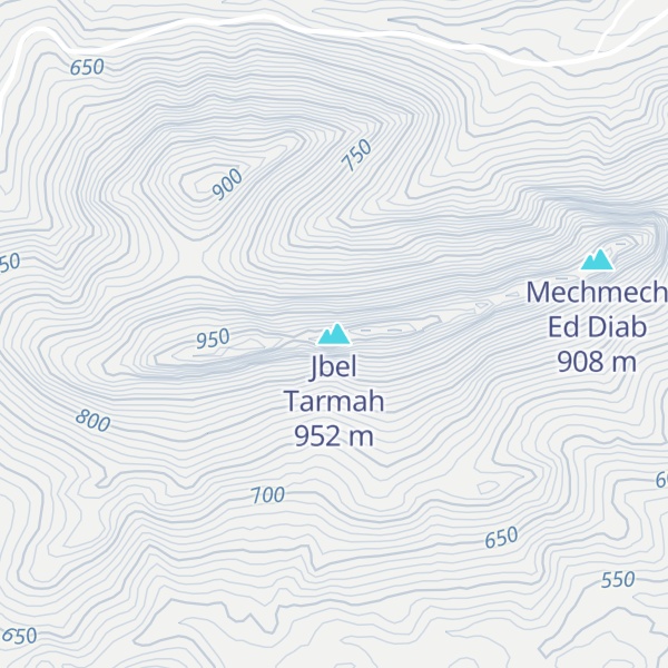 Map of Jbel Tarmah