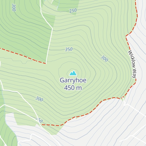 Map of Garryhoe