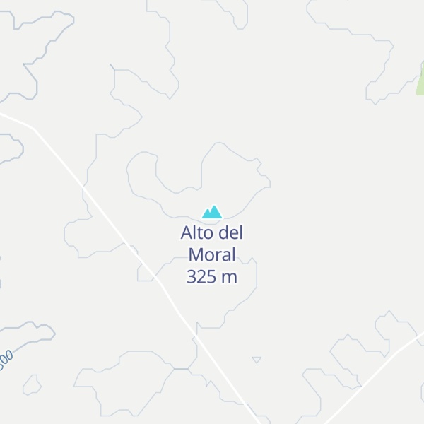 Map of Alto del Moral